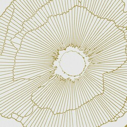 Плитка керамогранитная Art Deco White Spritz Natural 297,5x297,5x9,9 Aparici - зображення 1