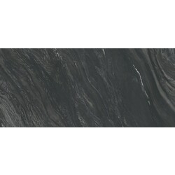 Плитка керамогранитная AX80 Marvel Diva Black Tempest SILK 1200x2780 Atlas Concorde - зображення 1