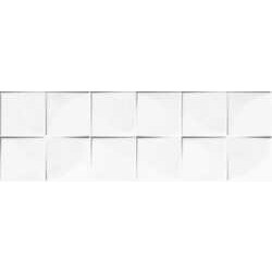 Плитка настенная Quadra White RECT 250x750x9 Ceramika Color - зображення 1