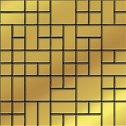 Мозаїка Gold Glass 250x250 Ceramika Color - зображення 1