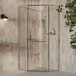 Душова кабіна X-Point Slim XPSHP3 90 алюміній Transparent RAVAK - зображення 1