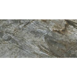 Плитка керамогранітна Brazilian Quartzite Black POL 597x1197x8 Cerrad - зображення 1