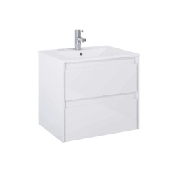 Шафка під умивальник Claudia 600 White Glossy A857794806 Roca - зображення 1
