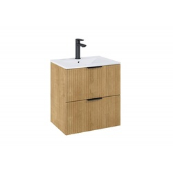 Шафка під умивальник Reef 600 Light Oak A857954464 Roca - зображення 1