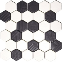 Мозаика H 69007 Hexagon С2 295x295x9 Котто Керамика - зображення 1