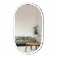 Зеркало Freedom Slim 500x800 Snow White Luxury Wood - зображення 1