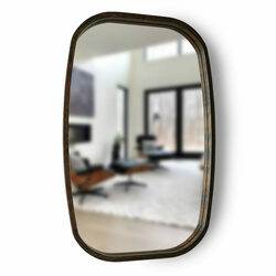 Зеркало New Art Slim 500x800 Venge Luxury Wood - зображення 1