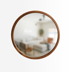 Зеркало Perfection Slim D600 Cognac Luxury Wood - зображення 1