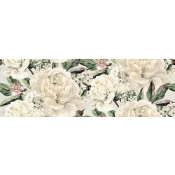 Плитка настенная Gracia White Flower SAT 200x600x8,5 Cersanit - зображення 1