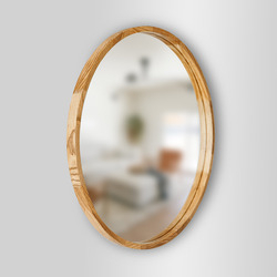 Зеркало Perfection Slim D600 Natural Dark Luxury Wood - зображення 1