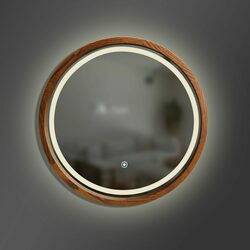 Зеркало Perfection Slim LED D750 Cognac Luxury Wood - зображення 1