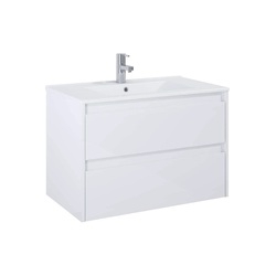Шафка під умивальник Claudia 800 White Glossy A857795806 Roca - зображення 1
