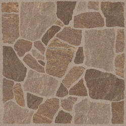 Плитка керамогранитная 2F7800 Cortile Коричневий 400x400x7 Golden Tile - зображення 1