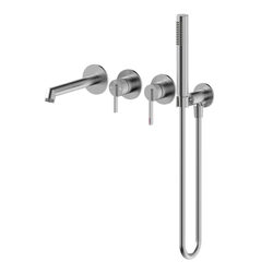 Змішувач для ванни ORI нікель брашований 08032N EMPORIA - зображення 1