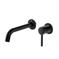 Смеситель для умывальника Fly черный matt 03012BM EMPORIA - зображення 1