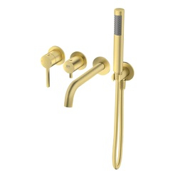 Змішувач для ванни FLY золотий брашований 03032GN EMPORIA - зображення 1