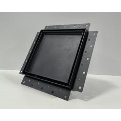 Модуль прихованого монтажу для витяжних вентиляторів dRim Hewa Black AirRoxy - зображення 1