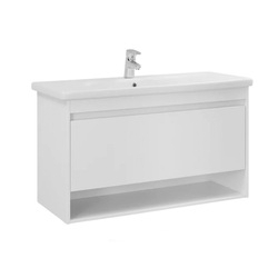 Шкафчик с умывальником Silvia Sil-100 белый Juventa - зображення 1
