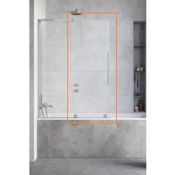 Шторка для ванны Furo SL Brushed Nickel PND II 538 L RADAWAY - зображення 1