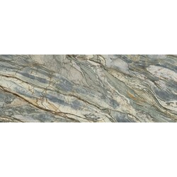 Плитка керамогранітна Abstract Tri-D Green Spiek Kwarc SOFT 1600x3200x12 Paradyz - зображення 1