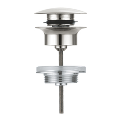 Донный клапан  Push-Open суперсталь 65807DC0 Grohe - зображення 1