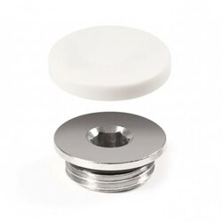 Заглушка білий WRZK001-BI Terma - зображення 1