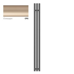 Рушникосушка Rolo Hanger 1200x150 Ral Champagne WGROW120015KCPGSX Terma - зображення 1