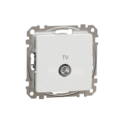 Розетка TV конечная Белый Sedna Design & Elements (SDD111471), Schneider Electric - зображення 1
