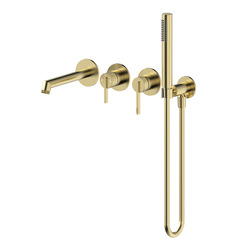 Смеситель для ванны ORI золотой брашированный 08032GN-P EMPORIA - зображення 1