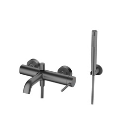 Змішувач для ванни FLY gun metal ZESTAW-FLY-27-BN EMPORIA - зображення 1