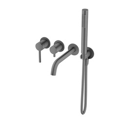 Смеситель для ванны FLY gun metal 03032BN EMPORIA - зображення 1