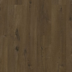 Виниловый пол Fuse Linen Дуб темно-коричневый льняной 228,6x1500x2,5 Quick-Step - зображення 1