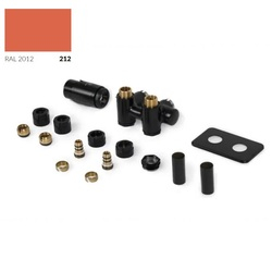 Набір вентилів трьохосьовий термостатичний правий 2012 Integra Duo All in One Terma - зображення 1