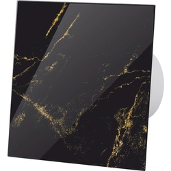Панель для витяжного вентилятора Marble Black Gold Glass 01-186 AirRoxy - зображення 1