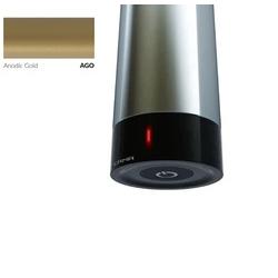 ТЕН прихованого монтажу One R36 300W Ral Anodic Gold Ago Terma - зображення 1