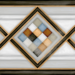 Плитка керамогранітна Pombo-2 Multicolor декор 200x200x8 Vives - зображення 1