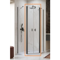 Душові двері NES 6 Brushed GunMetal PTD RADAWAY - зображення 1