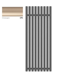 Рушникосушка Rolo Hanger 1800x480 Ral Champagne WGROW180048KCPGSX Terma - зображення 1