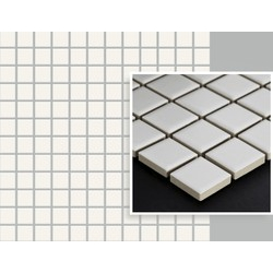 Мозаика Albir Bianco (2,3x2,3) 298x298x6 Paradyz - зображення 1