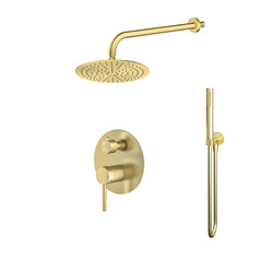 Душова система FLY золотий брашований ZESTAW-FLY-15-GN EMPORIA - зображення 1