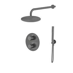 Душова система FLY gun metal ZESTAW-FLY-20-BN EMPORIA - зображення 1