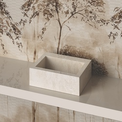 Умивальник керамогранітний з прямою чашею SGWTS 600 накладний Котто Кераміка - зображення 1