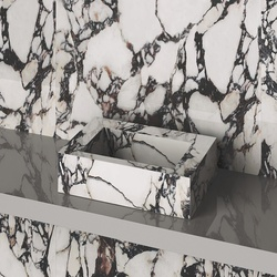 Умивальник керамогранітний з прямою чашею SGWTS 700 накладний Котто Кераміка - зображення 1