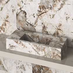 Умивальник керамогранітний з прямою чашею SGWTS 1100 накладний Котто Кераміка - зображення 1