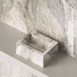 Умивальник керамогранітний зі скошеною чашею SGWTO 600 накладний Котто Кераміка - зображення 1