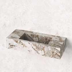 Умивальник керамогранітний з прямою чашею SGWHTS 1100 підвісний Котто Кераміка - зображення 1