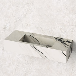 Умивальник керамогранітний з прямою чашею SGWHTS 1200 підвісний Котто Кераміка - зображення 1