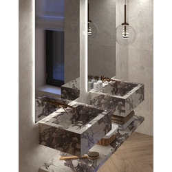 Умивальник керамогранітний зі скошеною чашею SGWHTO 600 підвісний Котто Кераміка - зображення 1