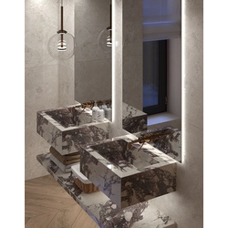 Умивальник керамогранітний зі скошеною чашею SGWHTO 800 підвісний Котто Кераміка - зображення 1