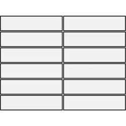 Плитка керамогранітна In Seta Rete (5x20) 300x400 Vogue - зображення 1